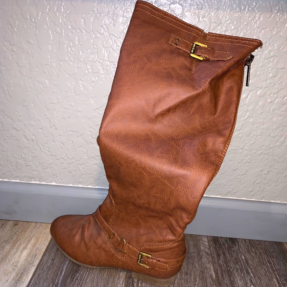 High knee boots